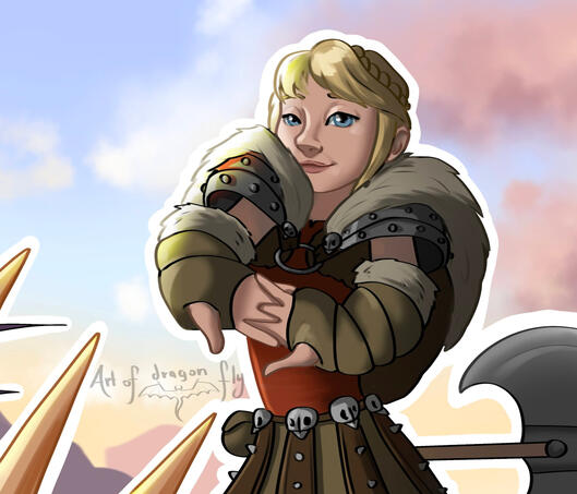 Astrid Fanart