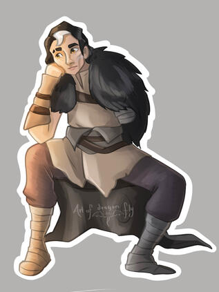 Art of my OC Resolve